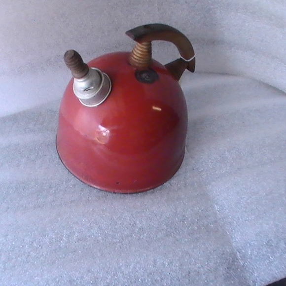 Vintage Enamel Tea Kettle - Picture 5 of 7